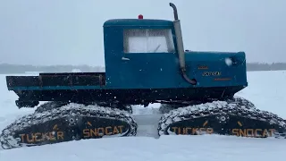 ТАКОЙ гусеничный вездеход конца 60 х годов ВЫ ТОЧНО НЕ ВИДЕЛИ