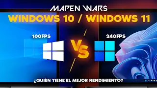 🔥 Windows 10 VS Windows 11 ⚔️ | ¿CUÁL ES MEJOR EN GAMING?  2022 😏😎