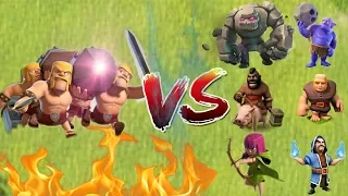 ALL BATTLE RAMS vs ALL TROOPS 🔥🔥SHOCKING OUTCOME🔥LAST MAND STANDING🔥Clash Of Clans