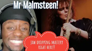 Blues Guitarist - REACTING TO YNGWIE MALMSTEEN!!🎸🤘🏾🔥