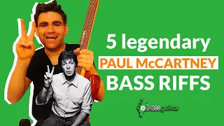 5 Legendary Paul McCartney Bass Riffs (The Beatles)