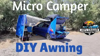 DIY Awning for our Micro Camper ‎@JOYsCAmpeR_ADV