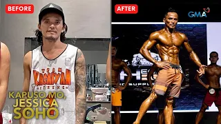 DATING MANGINGINOM, KAMPEON NG BODYBUILDING NGAYON! | Kapuso Mo, Jessica Soho