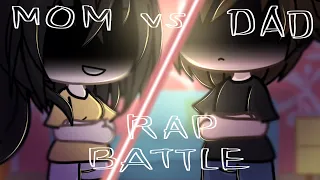 MOM VS DAD RAP BATTLE🎤 // Check disc*