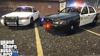 GTA 5 LSPDFR Mod | First Look At Bxbugs123 Ford Crown Victoria Police Interceptor | Merry Christmas