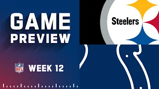 Pittsburgh Steelers vs. Indianapolis Colts | 2022 Week 12 Game Preview