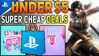 12 AMAZING PSN Game Deals UNDER $5 NOW! SUPER CHEAP PS4 Games! PSN Extended Play + Under $15 Sale