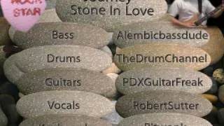 Journey Stone In Love - Virtual Band - The Drum Channel