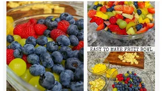 Fruit Salad Recipe 2022-  How To Make Easy But Tasty And Healthy Fruit Salad (Best Homemade Recipe)
