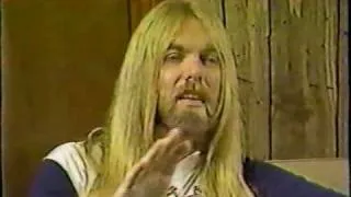 Gregg Allman interview PART 14 of 14- Saenger Theater New Orleans 1982