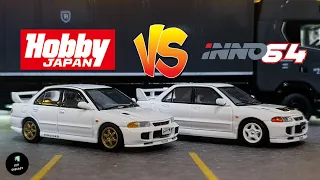 Mitsubishi Lancer Evolution III | Brand COMPARISON | Hobby Japan VS Inno64