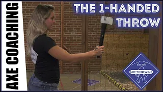 Coach Hafey: 1 handed throw technique