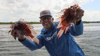 We found our Anchor!!! Lion fish {Catch Clean and Cook} Ft. Brito Mas Grande & YaYa