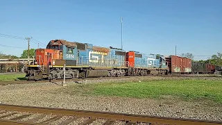Railfanning Hattiesburg, MS ft 3/25/2024 Two GTWs & ALC-42