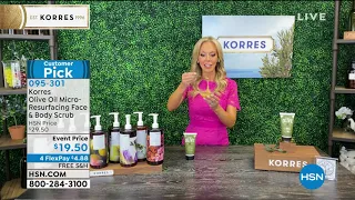 Korres Olive Oil MicroResurfacing Face   Body Scrub