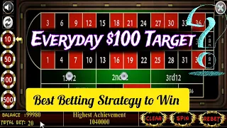 🙃 Win Everyday $100 at Roulette? it’s Easy by Using This Trick on Roulette