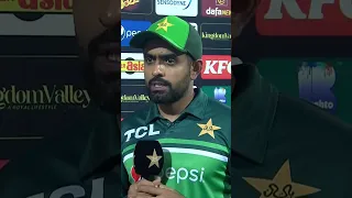 #BabarAzam Interview #Pakistan vs #NewZealand #CricketMubarak #SportsCentral #Shorts #PCB M2B2A