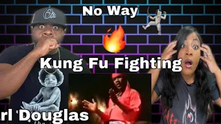 THIS GUY LOOKS LIKE HE CAN FIGHT!! CARL DOUGLAS - KUNG FU FIGHTING (REACTION)