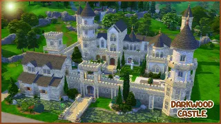 Darkwood Castle | The Sims 4 | Speed Build Part 1
