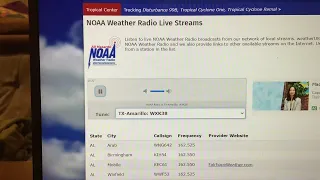 EAS #1,375 Online NOAA Weather Radio Severe T’storm Warning 6/2/24