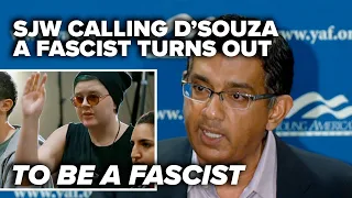 HOW THE TABLES TURN: SJW calling D’Souza a fascist turns out to be a fascist