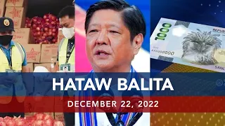 UNTV: Hataw Balita Pilipinas | December 22, 2022