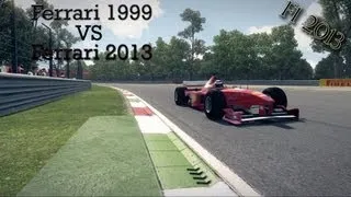 F1 2013 - 1999 Ferrari VS 2013 Ferrari - Monza