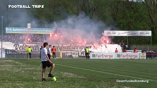 24.04.2019 SSV Reutlingen - SSV Ulm  I Choreo, Pyro