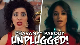 Camila Cabello "Havana" PARODY! The Key of Awesome UNPLUGGED!