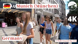🇩🇪 Munich (München) HBF to Marienplatz 2022, Germany Walking Tour 🇩🇪