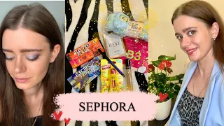 Покупки косметики в SEPHORA на 2000 рублей. SEPHORA COLLECTION на скидках