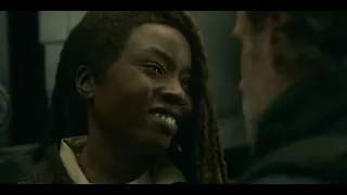 Michonne Almost Tells Rick About RJ ~ TWD The Ones Who Live 1x02