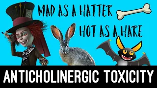 Anticholinergic Drug Toxicity: Toxidrome Effects and Mechanism of Action [Pharmacology Made Easy]