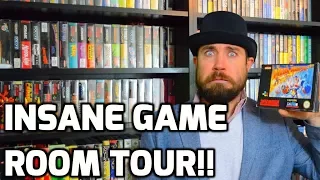 Insane Game Room Tour! - Over A Dozen Games! - Sega, Atari, Nintendo Collecting - THGM