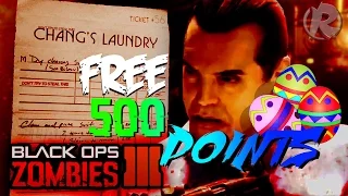 "FREE 500 POINTS ROUND 1" - Black Ops 3 ZOMBIES EASTER EGG - *NEW* MOB OF THE DEAD SECRET NOTE!