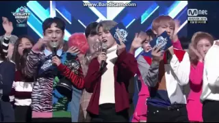 161020 BTS Blood Sweat & Tears 2nd win M-Countdown