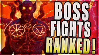 Every COD Zombies BOSS FIGHT RANKED!