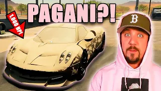 WHO PUT A PAGANI IN THE JUNKYARD! 1000 HP RESTORE in Car Mechanic Simulator 2021!