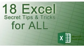 Secret Excel Tips and Trick You don't Know 2017✔