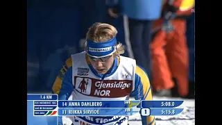 VM 2003 Val di Fiemme 10 km klassisk NRK