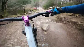 Fort William "World Cup DH track" - River gap POV