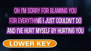 Hurt (Karaoke Lower Key) - Christina Aguilera