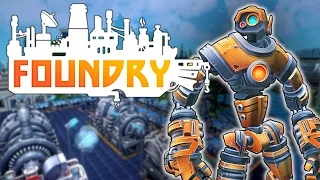 Satisfactory meets Minecraft in this New Factory Builder! - Foundry