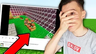 ЭТО МОЁ САМОЕ ПЕРВОЕ ВИДЕО ПО МАЙНКРАФТУ?! БОЖЕ МОЙ! ПОВТОРИ ВИДЕО ЧЕЛЛЕНДЖ В MINECRAFT