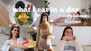 a realistic what i eat in a day + my workout routine! - honest talk about my workouts | LIDIAVMERA