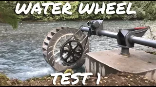 Innovative Poncelet Water Wheel 2017