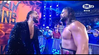Seth Rollins Confronta a Roman Reigns & Ataca brutalmente a Riddle - WWE Raw Español: 25/07/2022