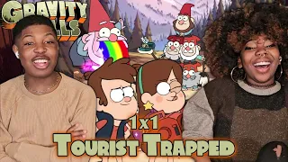 NO MEANS GNOME Gravity Falls 1x1 Tourist Trapped REACTION