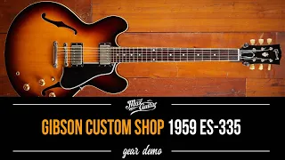 Gibson CUSTOM SHOP 1959 ES-335 Vintage Sunburst Reissue