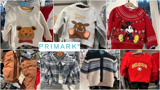 Primark newborn baby boys clothes new collection - November 2022